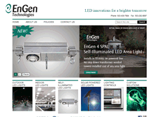 Tablet Screenshot of engen-tech.com